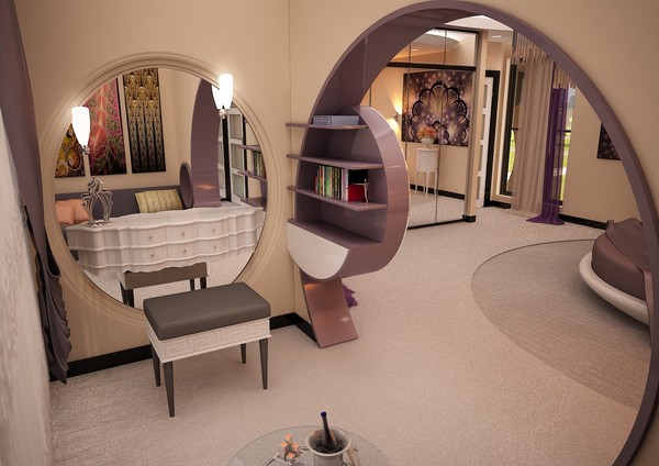 3d max modern bedroom design bed - Modern Bedroom... by solarseas